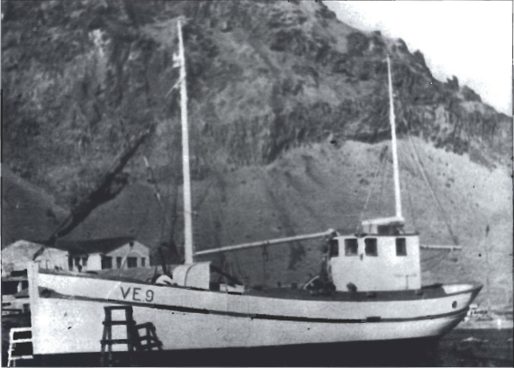 Mynd:Gæfa VE 9. 23 tonn, smíðuð í Svíþjóð 1934.png