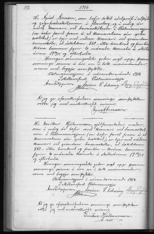 Gjörðabók fyrir skólanefndina í Vestmannaeyja skólahéraði 1909-1932 172.jpg