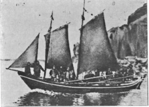 Áttæringurinn Gideon - burðarmesta áraskip í Vestmannaeyjum.pngaskip í Vestmannaeyjum.png