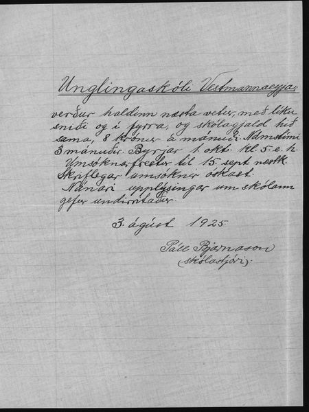 Mynd:Unglingaskólinn Bréf frá Unglingaskólanum í Vestmannaeyjum 1925 - 1930 (24).jpg