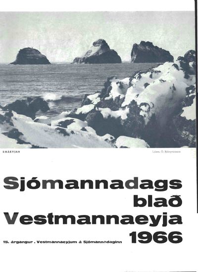 Sjómannadagsblað Vestmannaeyja 1966 Forsíða.jpg