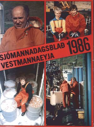 Sjómannadagsblað Vestmannaeyja 1986 Forsíða.jpg