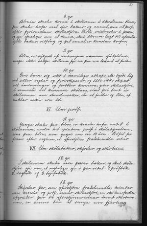 Gjörðabók fyrir skólanefndina í Vestmannaeyja skólahéraði 1909-1932 88.jpg