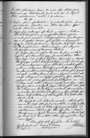 Gjörðabók fyrir skólanefndina í Vestmannaeyja skólahéraði 1909-1932 40.jpg