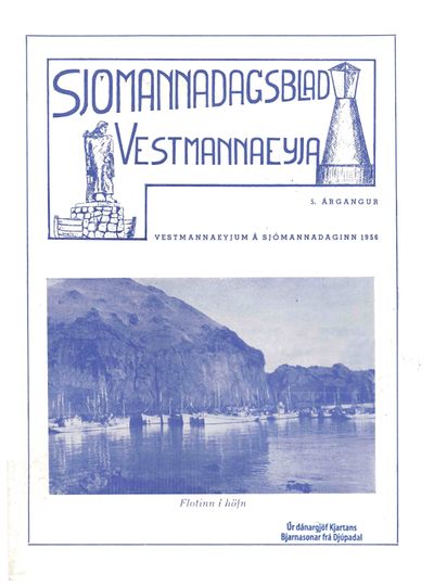 Sjómannadagsblað Vestmannaeyja 1956 Forsíða.jpg