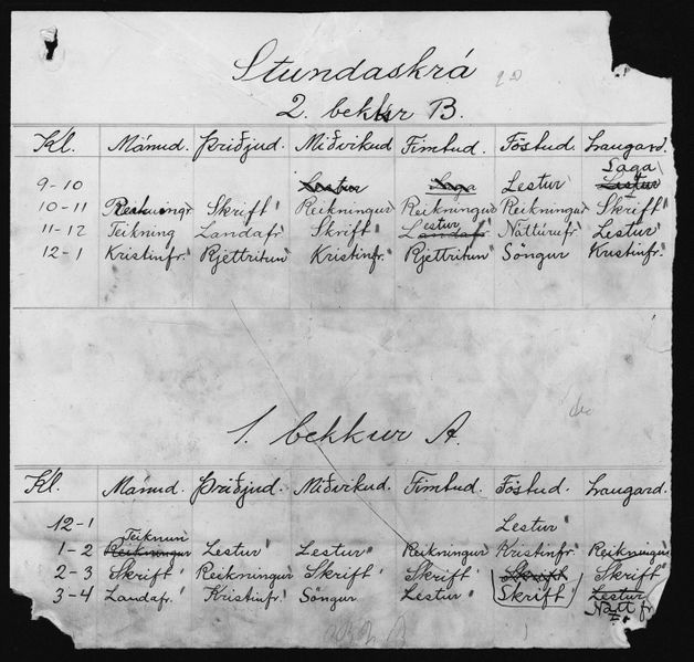 Mynd:Barnaskólinn Stundaskrár (19).jpg