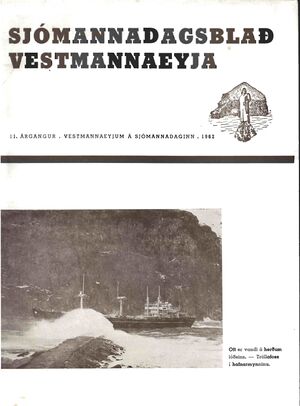 Sjómannadagsblað Vestmannaeyja 1962 Forsíða.jpg