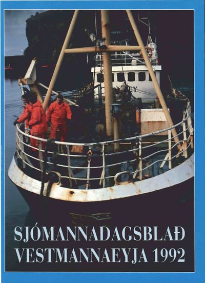 Sjómannadagsblað Vestmannaeyja 1992 Forsíða.jpg