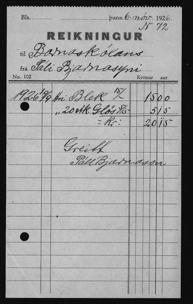 Mynd:Barnaskólinn Reikningar 1926 - 1930 (38).jpg