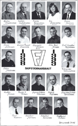 Kennarar við Skipstjórabraut 1998 - 1999.png