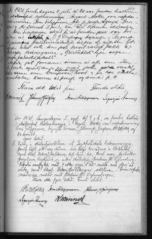 Gjörðabók fyrir skólanefndina í Vestmannaeyja skólahéraði 1909-1932 164.jpg