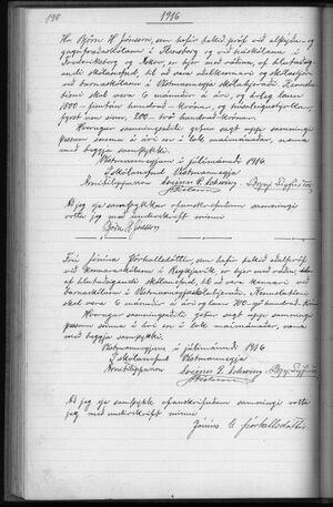 Gjörðabók fyrir skólanefndina í Vestmannaeyja skólahéraði 1909-1932 170.jpg