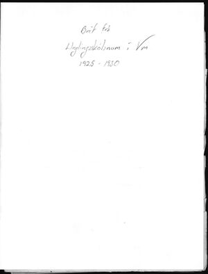 Unglingaskólinn Bréf frá Unglingaskólanum í Vestmannaeyjum 1925 - 1930 (1).jpg