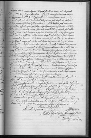 Gjörðabók fyrir skólanefndina í Vestmannaeyja skólahéraði 1909-1932 96.jpg